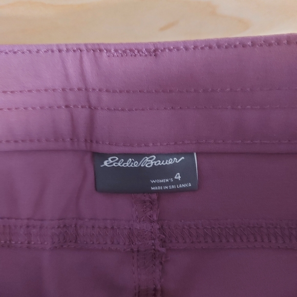 Eddie Bauer Purple Capris Crop Pants - Picture 6 of 9